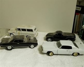3 Chevy Cars and 1 Chevy Panel truck, see pix