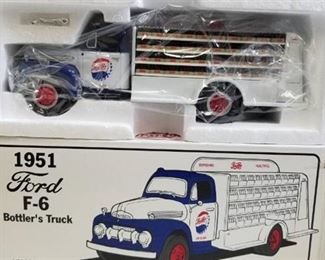 First Gear 1951 Ford F-6 Pepsi Bottler's Truck, 1/34 scale,  NIB, See Pix