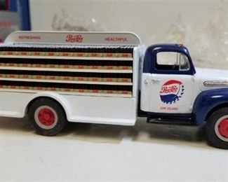 First Gear 1951 Ford F-6 Pepsi Truck, 1/34 scale,  new but not in box, See Pix