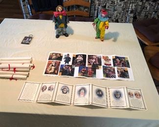2 COLLECTIBLE CLOWNS