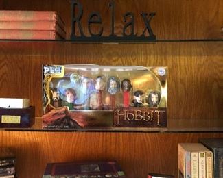 HOBBIT PEZ DISPENSER COLLECTIBLES IN SEALED BOX