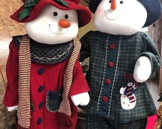 MR & MRS SNOWMAN