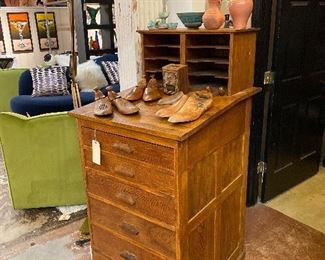 Antique postman‘s desk