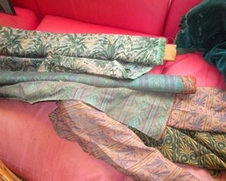 Bolts of cloth