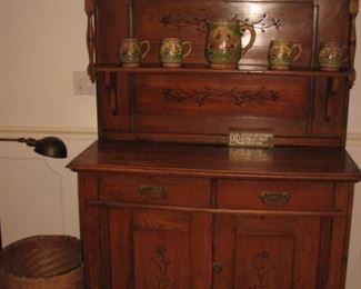 Breakfront, vintage cabinet