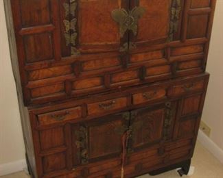Two antique Chinese chests
