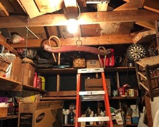 Garage storage room - packed