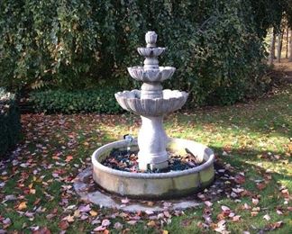 Beautiful 5 piece fountain