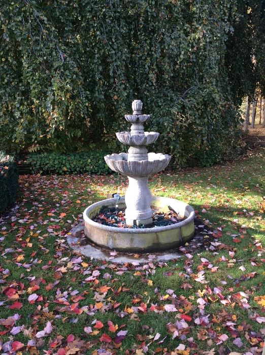 Beautiful 5 piece fountain
