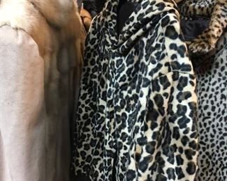 Animal print jacket, 25% off Saturday.