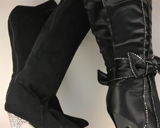 You might have to be a bit adventurous for these boots, but one can dream!