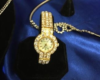 A glitzy watch like this would have kept Cinderella on time :)