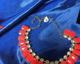 Red stones to set off that fabulous red dress you're wearing.