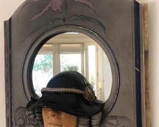 Marc Sijan ceramic 1970’s 1980’s mirror