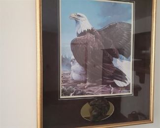 Mario Fernandez "Mama's Perch" framed print