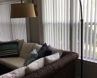 Floor Lamp 43"overhang, 85"H