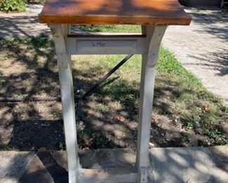 Antique Wooden Podium