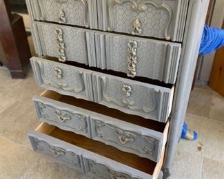 5 Drawer Dresser painted