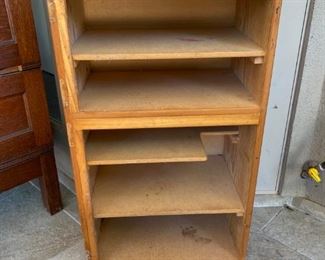 Small wooden shelf