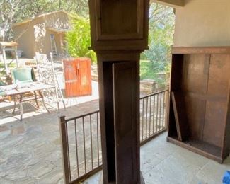 Antique Grandfather Clock Case (no clock) Add your own or use as a decoration piece