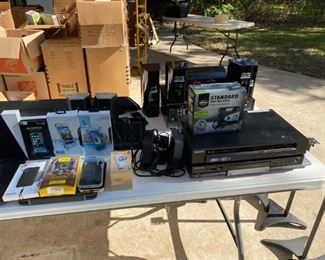Electronics - DVD recorder/player, phone cases, Samsung phone/camera