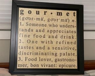 Large wall art framed