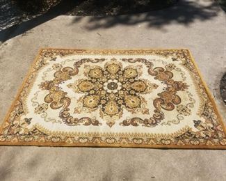 8x6 Wool Oriental Rug