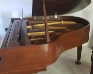 001 Antique Baldwin Baby Grand Piano