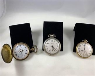 3 Pocket Watches
