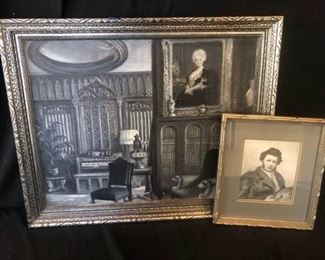 Howard Thomas Original Black and White Art