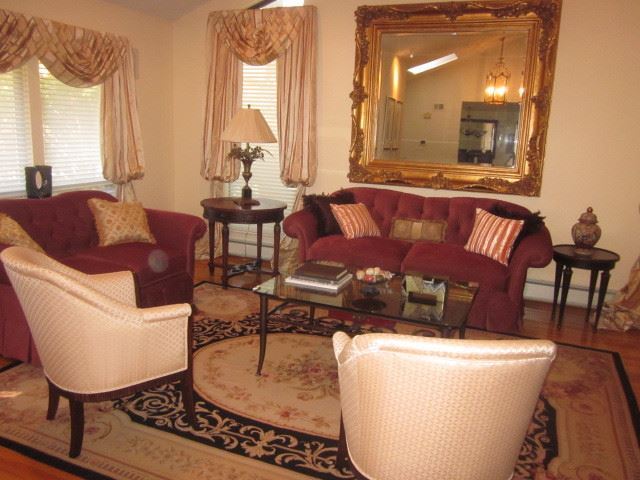 Stunning Custom D & D NYC Living Room Suite