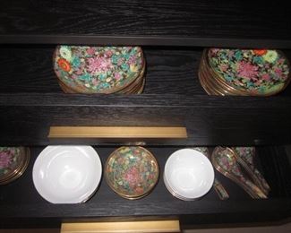 Tons of Asian Dinnerware