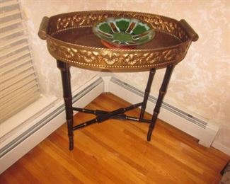 Inlaid Server Table