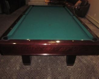 Brunswick Pool Table and Extras