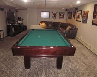 Brunswick Pool Table and Extras