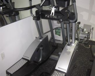Hoist V6 Exercise Universal
Exercise Room Filled ~ Weights ~ Exercise Bike
True Elliptical