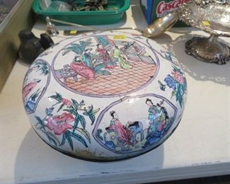 Chinese covered enamelware