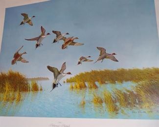 Many of Dell's paintings were photographed and then prints were produced. Beautiful renderings