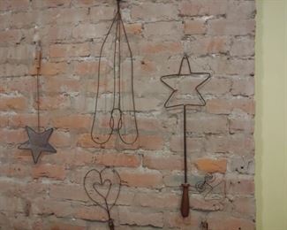 Rug beaters from days gone by