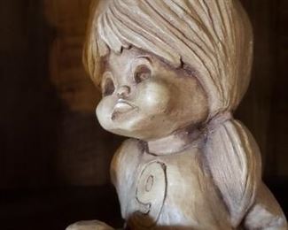 Vintage Bill Mack Fannykins Solar Statuary