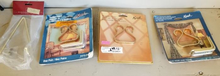 Curtain tie backs