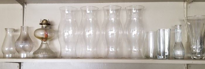 Glass Chimneys, Oil Lamp