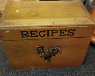 Recipe box