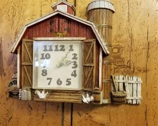 Decorative Barn Clock