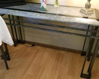 Iron sofa table