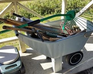 Garden Tools, Wheelbarrow