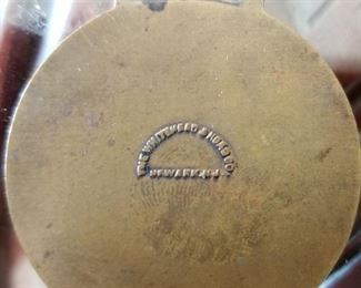 Back of pendant