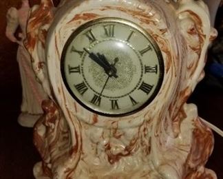 Clock made from Alaska Clay with Lanshire Movement