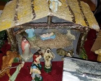 Creche and Figurines