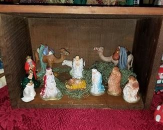 Creche and Figurines